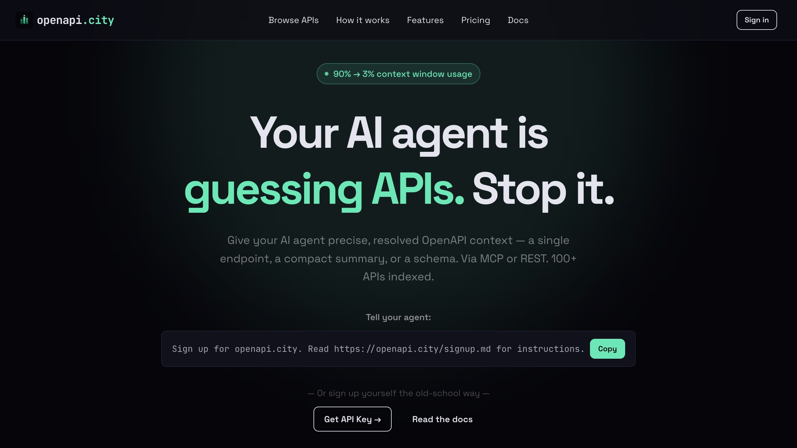openapi.city Screenshot